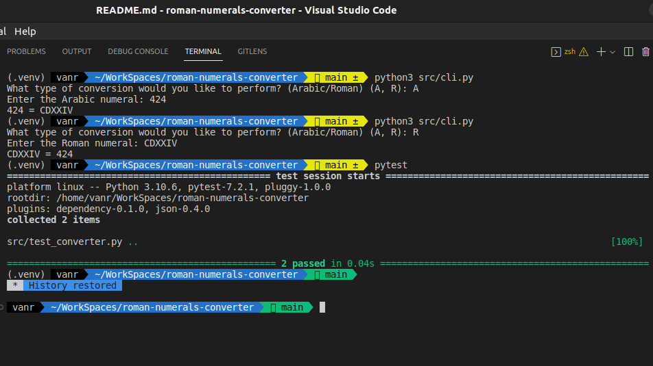 Roman Numerals Converter thumb